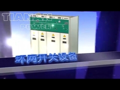 Sottostazione di trasformatore mobile, interruttore, trasformatore di potenza immerso in olio