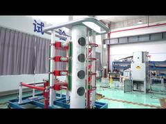 I clienti d'oltremare visitano la fabbrica di Tianan per assistere al test dei quadri