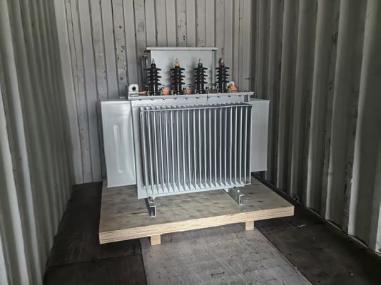 Trasformatore di potenza immerso in olio da 750 KVA con connessione YNd11 e raffreddamento ONAN per la distribuzione di energia industriale