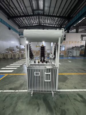Trasformatore di Potenza in Olio da 200 kVA 33 kV con Connessione Dyn11 per Reti di Distribuzione