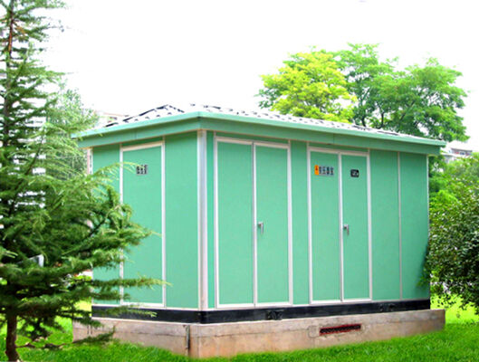 Sottostazione compatta mobile prefabbricata all'aperto